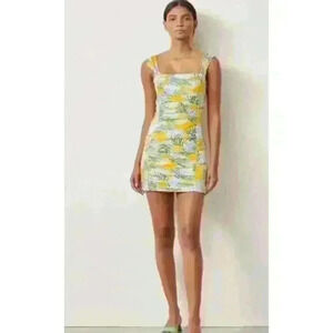 BEC & BRIDGE PALM PARADISE MINI DRESS Sz. 4